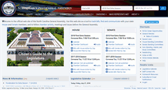 Desktop Screenshot of library.ncleg.net